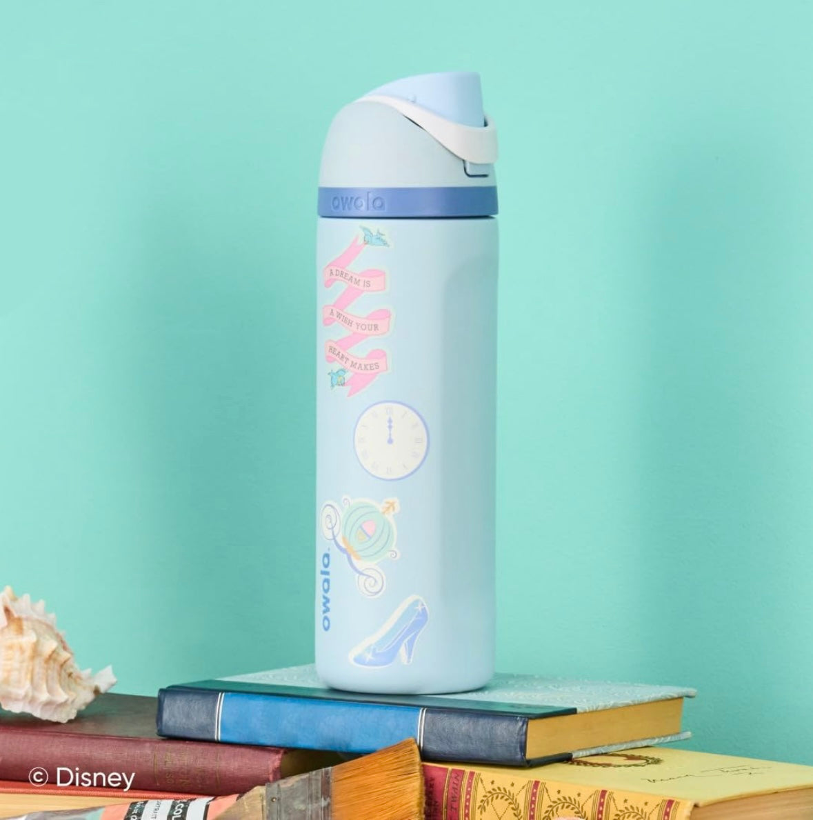 Owala FreeSip Bottle - Cinderella (Disney Princess)