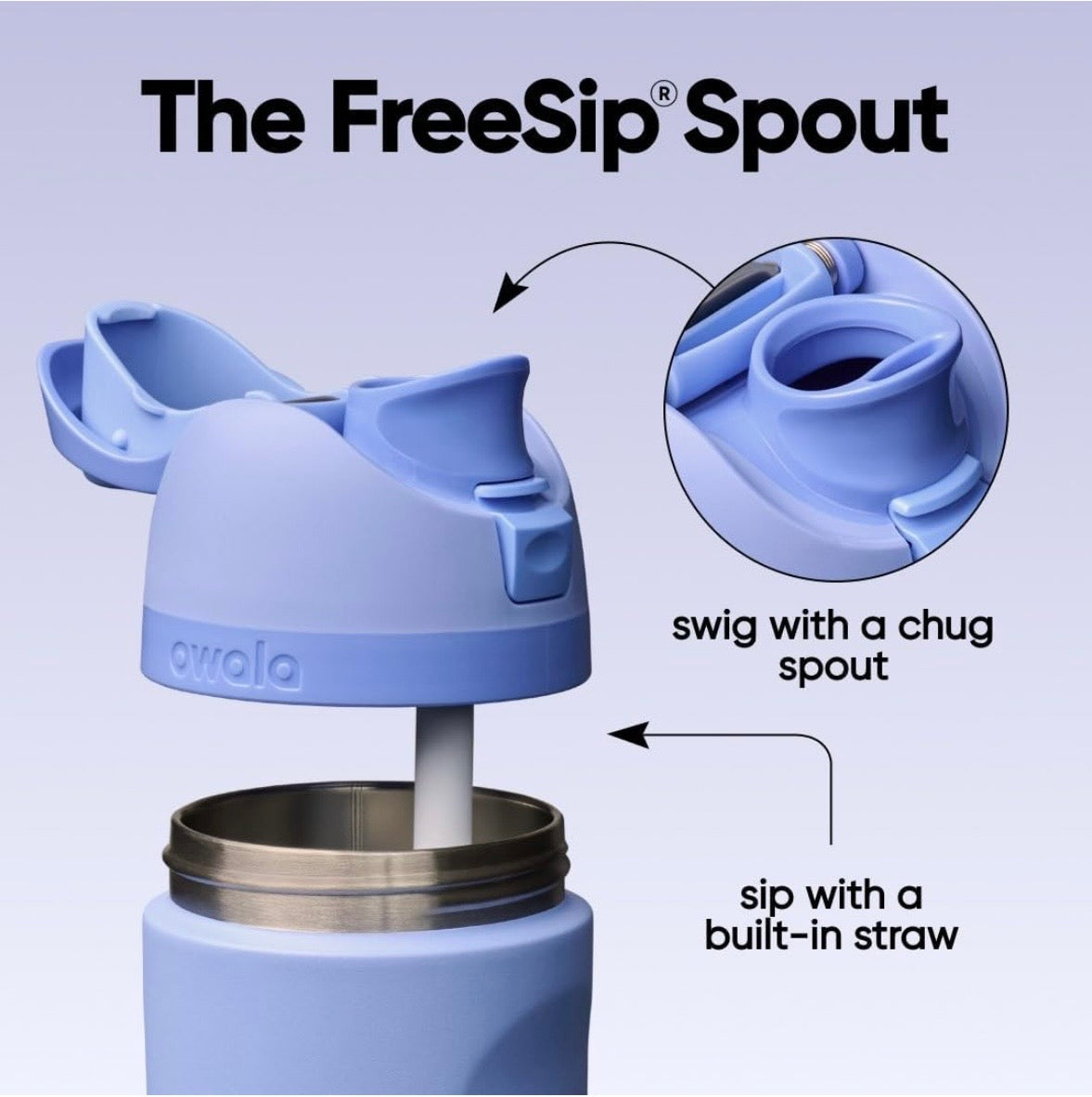 Owala FreeSip Bottle - Out Of The Blue