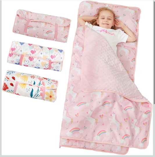Toddler Nap Mat - Pink Unicorn