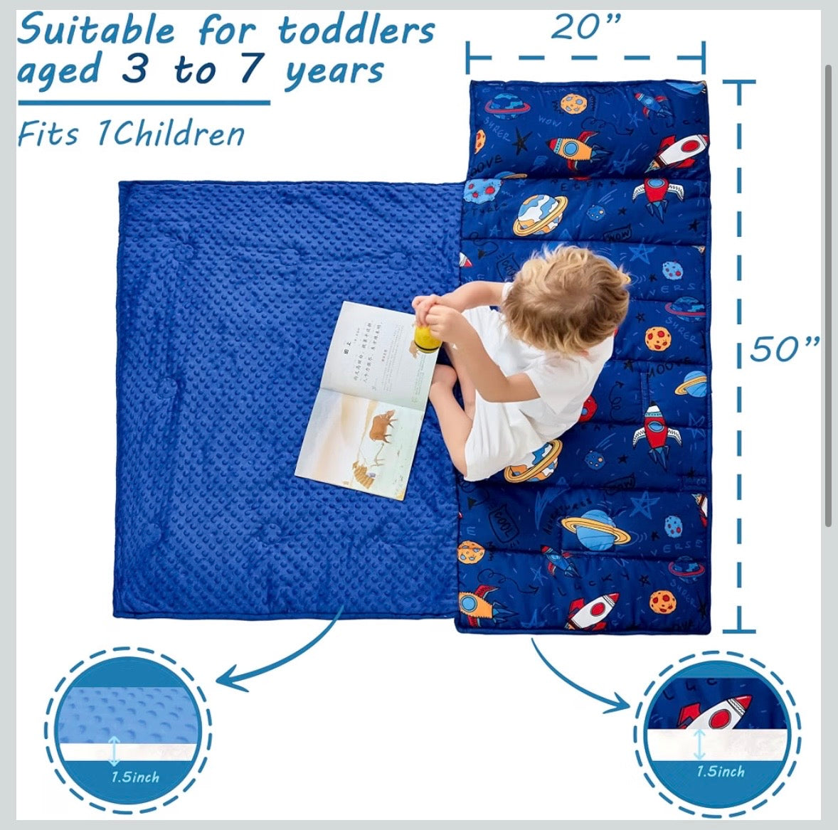 Toddler Nap Mat - Universe