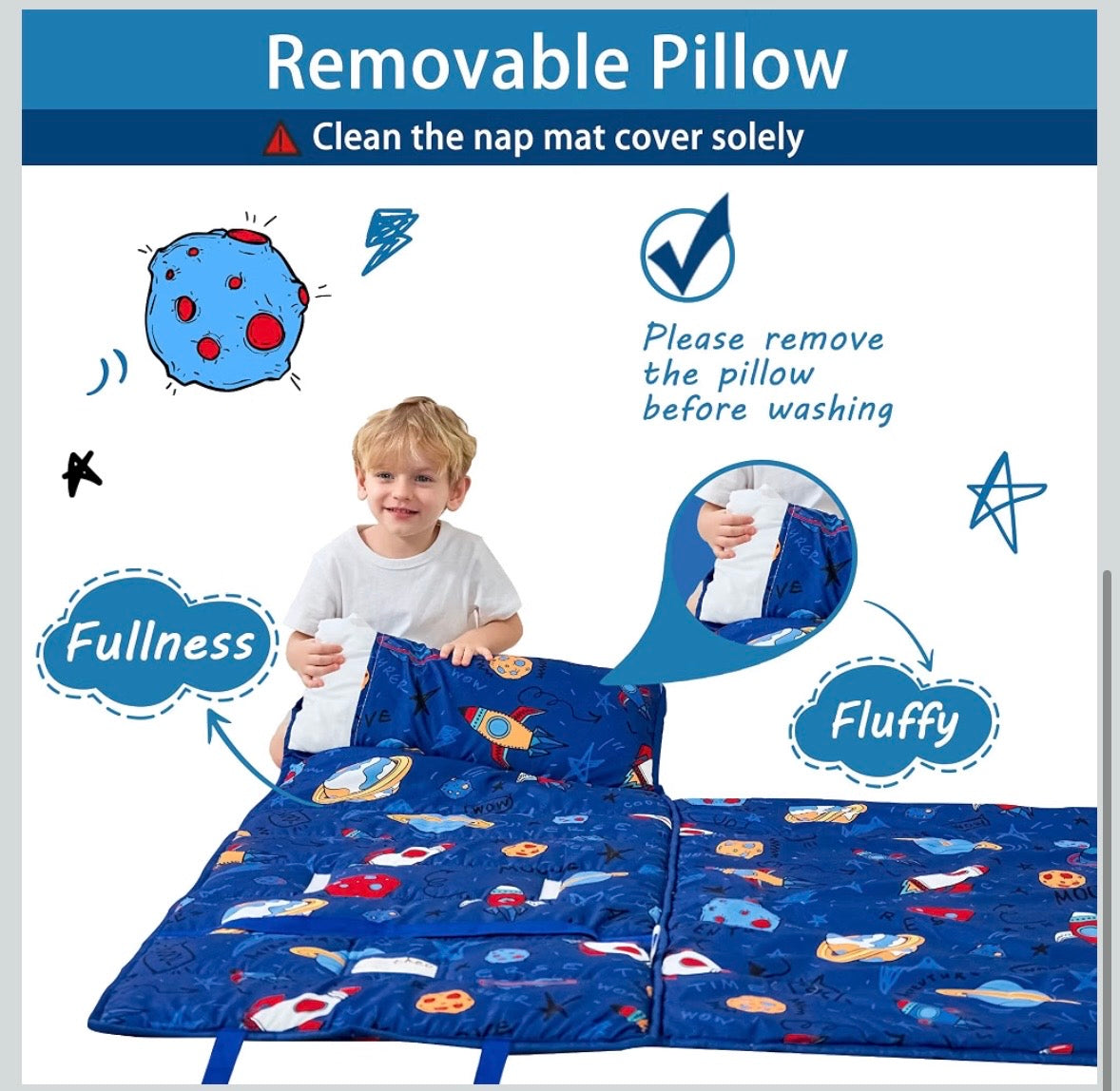Toddler Nap Mat - Universe