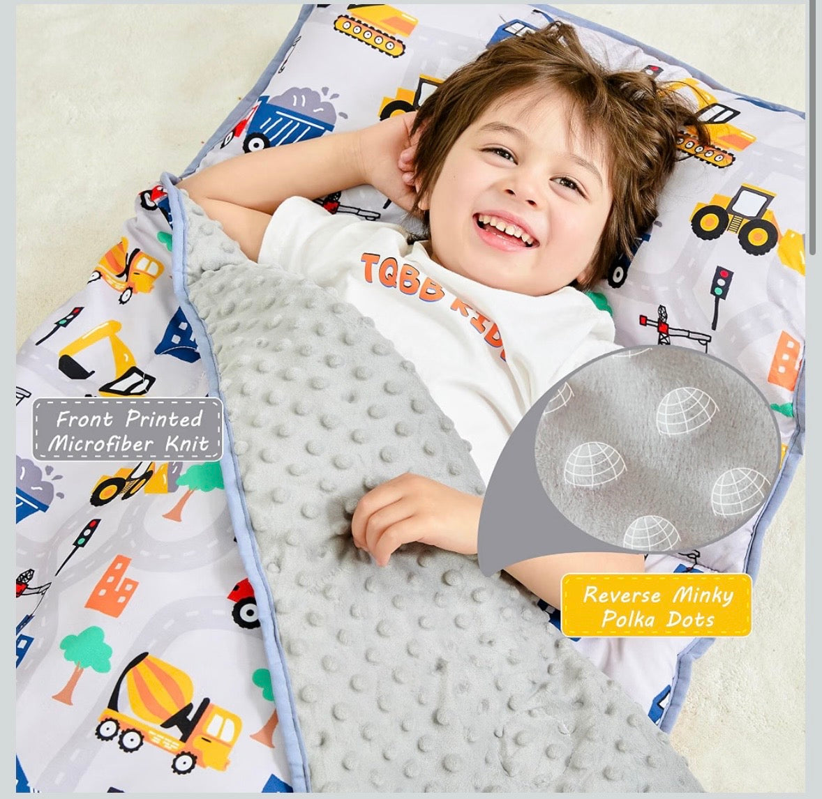 Toddler Nap Mat - Truck