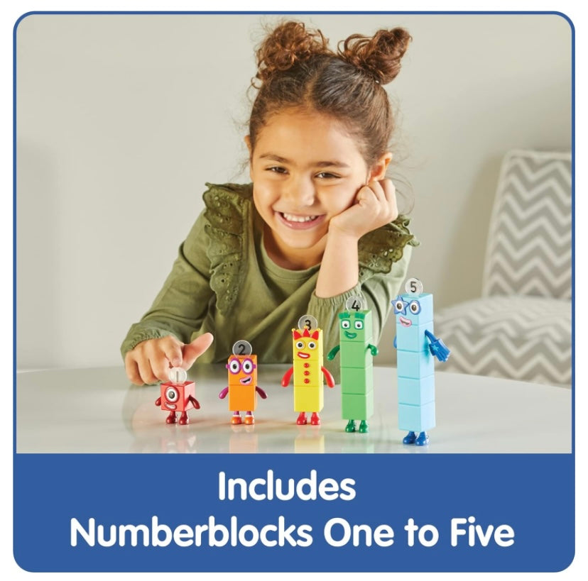 Numberblocks Friends 1 to 5 Figures