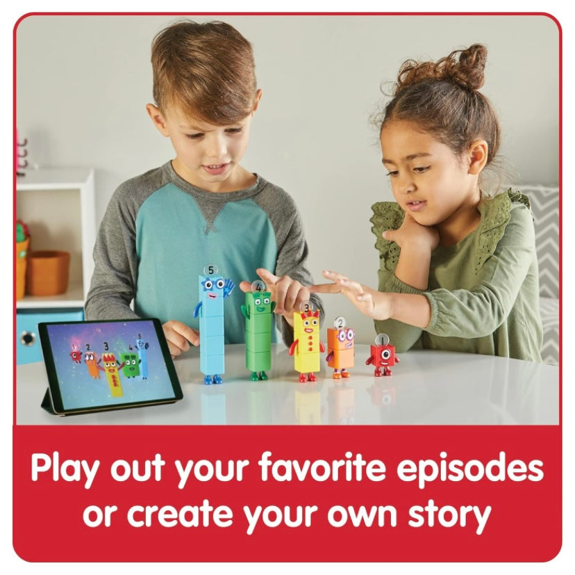 Numberblocks Friends 1 to 5 Figures