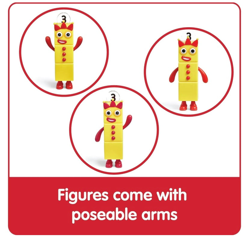 Numberblocks Friends 1 to 5 Figures