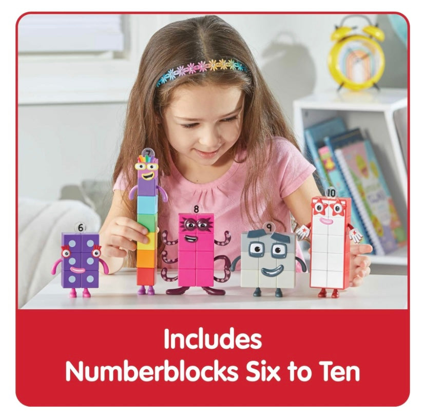 Numberblocks Friends 6 to 10 Figures