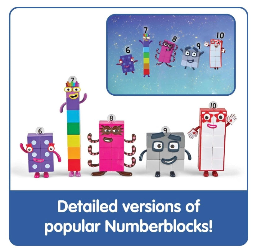 Numberblocks Friends 6 to 10 Figures
