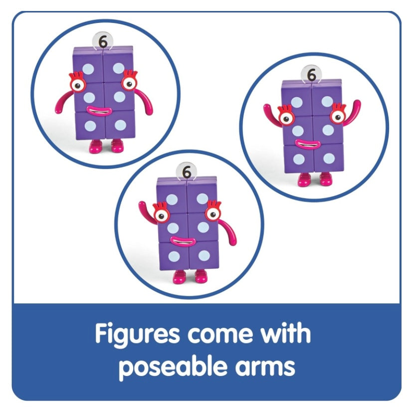 Numberblocks Friends 6 to 10 Figures
