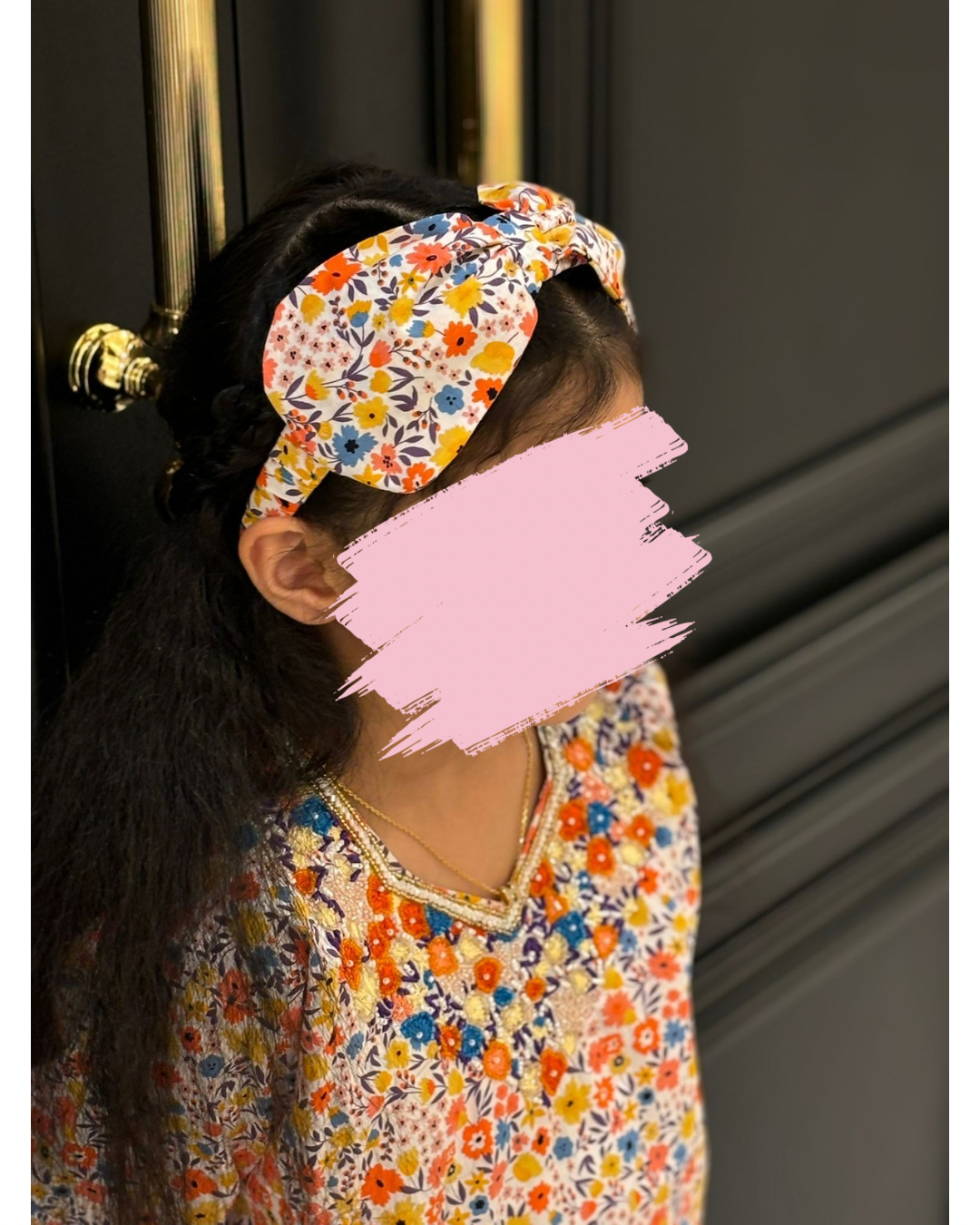 Jalabya - Orange Flowers 20