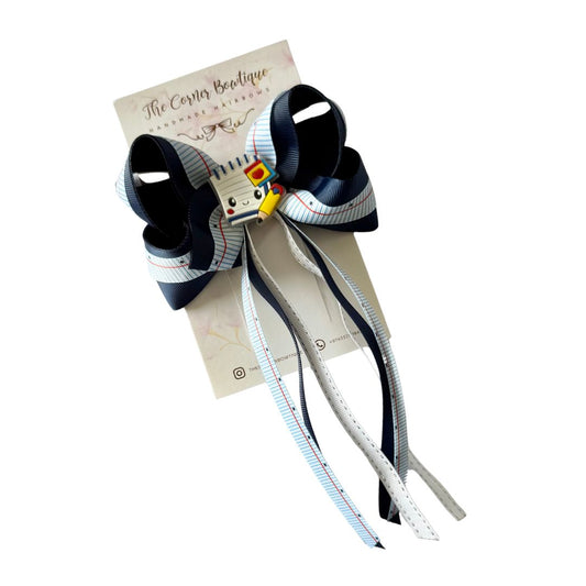 Notebook Friends Bow - Navy
