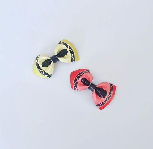 School Collection 2023 - Crayola Clips (Red - Yellow)