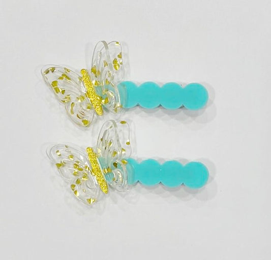 Hair Clips - Jasmine