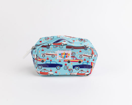 Kids Wonderland - Vintage Cars Small Pouch Bag