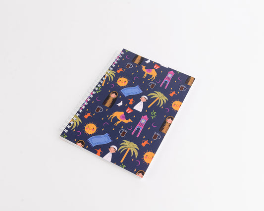 Kids Wonderland - Golden Days A5 Notebook