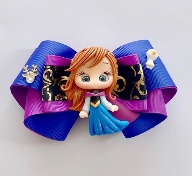 Handmade Hair Bow - Anna