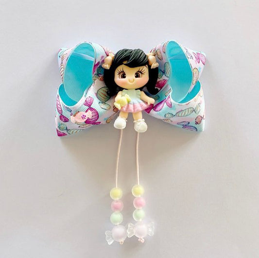 Handmade Hair Bow - Candy Girl