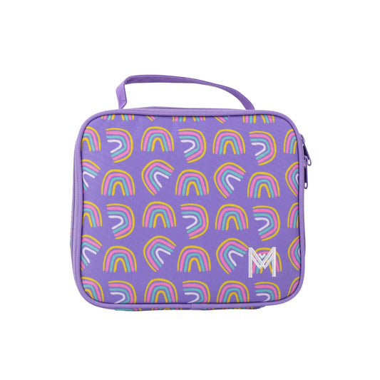 MontiiCo Medium Insulated Lunch Bag - Rainbow